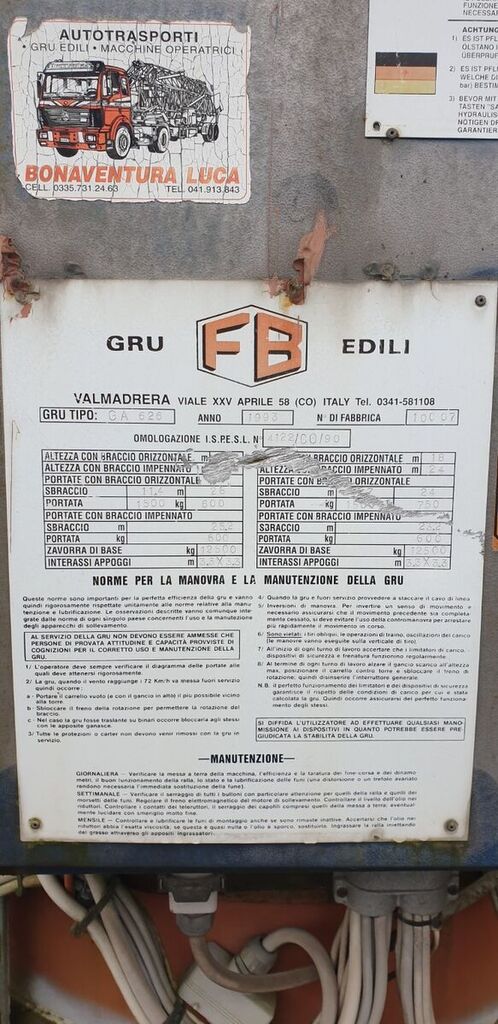 Macara automontantă FB GA 626 - 2