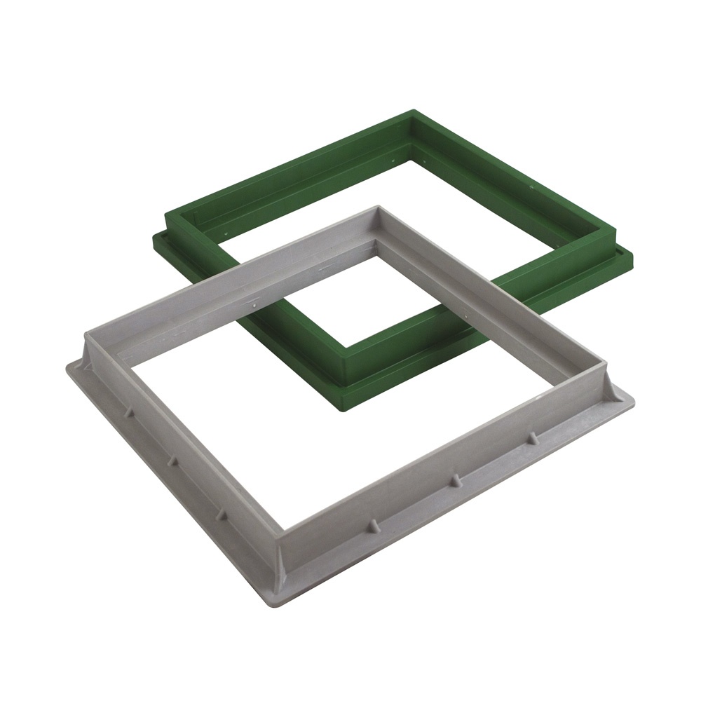 Rama suport pentru capac si grilaj 38X38 cm