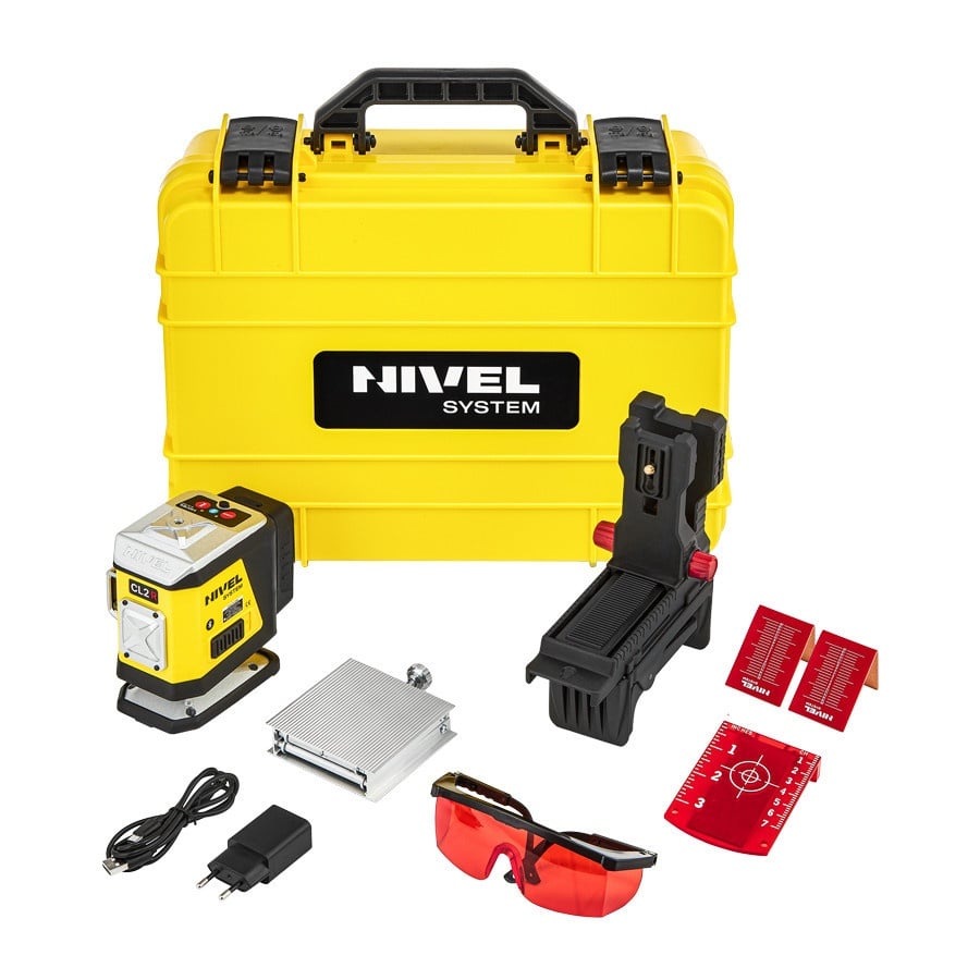Nivela Laser pentru constructii 2 planuri Nivel System CL2R