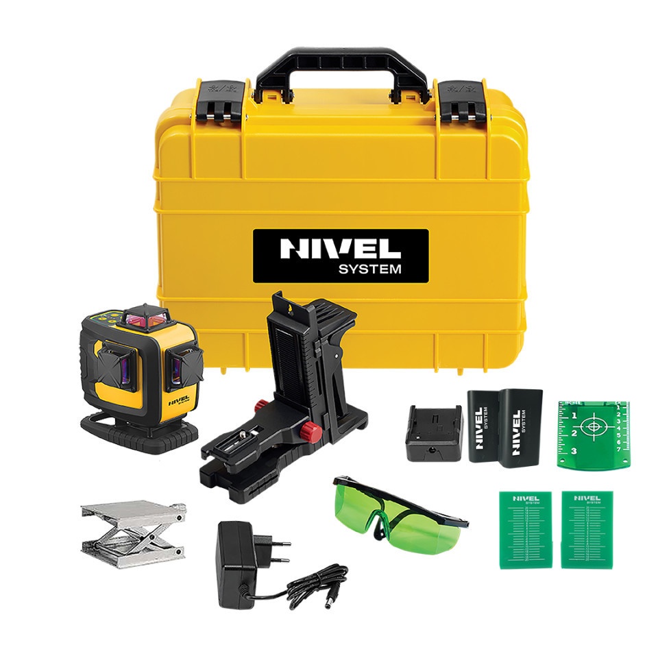 Nivela laser Nivel System CL4D-G + trepied SJJM1EX si receptor RD800 Digital