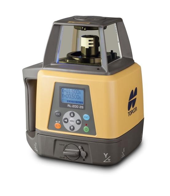 Nivela laser rotativa Topcon RL-200 2S cu stadie LS24 si trepied SJJ1