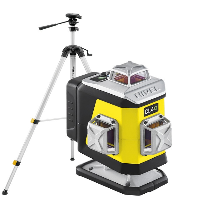 Nivela laser verde in cruce Nivel System CL4G Set cu trepied SJJM1EX