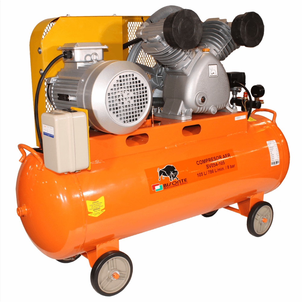 Bisonte compresor SV054-105, debit aer 786 l/min., motor 400V