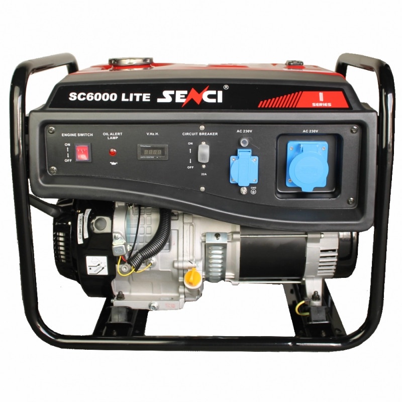 Generator de curent SENCI SC6000 LITE putere maxima 5,5 kW 230V