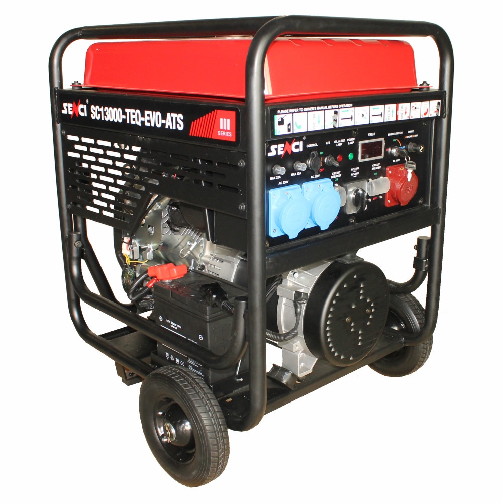 Generator de curent trifazat SENCI SC13000TEQ-EVO putere maxima 11 kW 230/400V