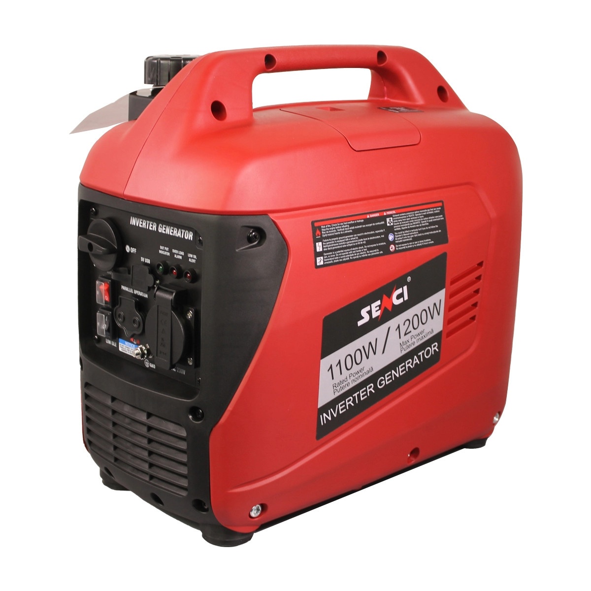 Generator de curent inverter SENCI SC-1400i putere maxima 1,2 kW 230V insonorizat